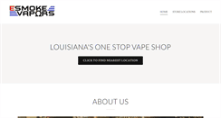 Desktop Screenshot of esmokevapors.com